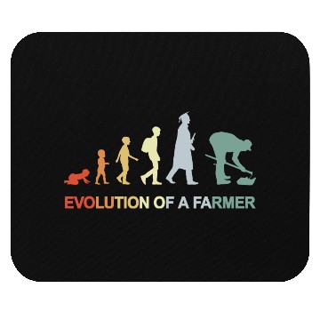 Discover Farmer Kid to Adult Evolution Mouse Pads