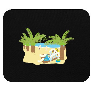Discover summer the sea Mouse Pads