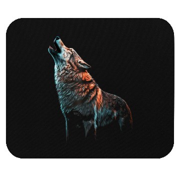 Discover Howls Animal Print Lovers Mouse Pads