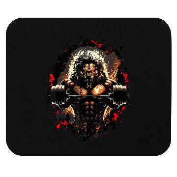 Discover Lifting Weights Muscles Bodybuilding Workout Mouse Pads