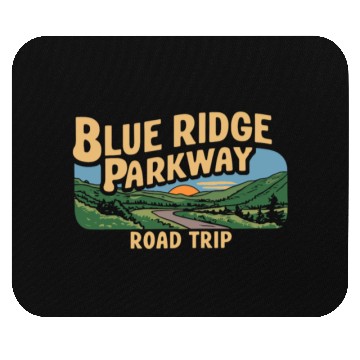 Discover Blue Ridge Parkway Road Trip Adventure Mouse Pads