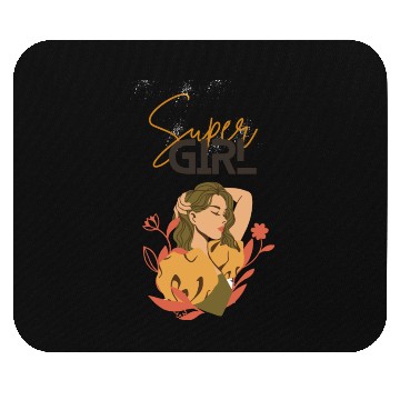 Discover Super girl Mouse Pads