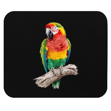 Discover Macaw Parrot for a Bird Lover Animal Lover Mouse Pads