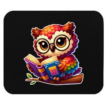 Discover If you need me Owl be Reading Owl Mouse Pads