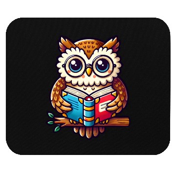 Discover If you need me Owl be Reading Cute Owl Mouse Pads