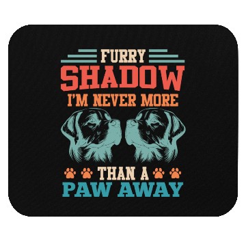 Discover Labrador Owner FURRY SHADOW Funny Labrador Mouse Pads