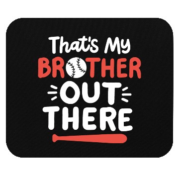 Discover Baseball Brother Sister Mouse Pads