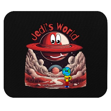 Discover Jedi s World Planet World Mouse Pads