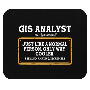 Discover Map Maker World Mapping GIS Analyst Definition Mouse Pads