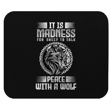 Discover Wolf Pack Wolfhound Wild Mouse Pads