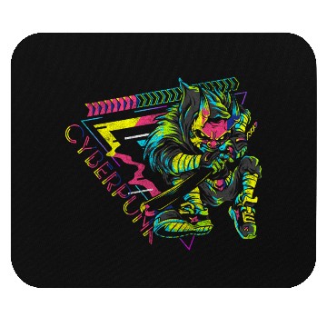 Discover Cyberpunk Cosplay Synthwave Gaming Mouse Pads