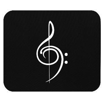 Discover Music Clef Note French Violin Treble Bass Sound Mouse Pads