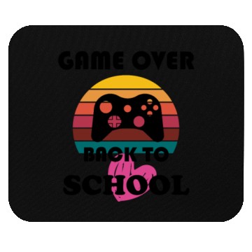 Discover Game Over back to school Mouse Pads
