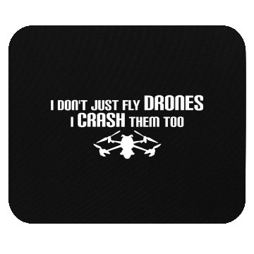 Discover FPV Drone Crash Quadrocopter Drones Mouse Pads