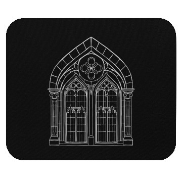 Discover Gothic Architecture Church Gothic Mouse Pads