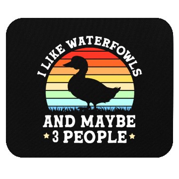 Discover Duck Hunting Waterfowls And Maybe Three People Mouse Pads