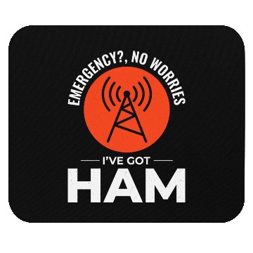 Discover Amateur Ham Radio Operator Radio Waves Funny Mouse Pads