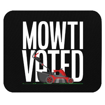 Discover Landscaper Gardener Lawn Mowing Pun Mouse Pads