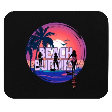 Discover Summer Beach Buddies Mouse Pads