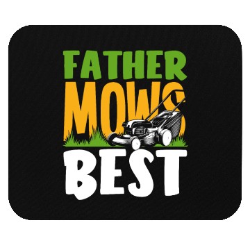 Discover Landscaper Gardener Dad Lawn Mowing Mouse Pads