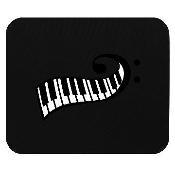 Discover Keyboard Music Bass Note Piano Keys Party Design Mouse Pads
