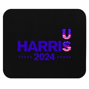 Discover US Election 2024 Harris Mouse Pads