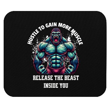 Discover angry gorilla bodybuilding Mouse Pads