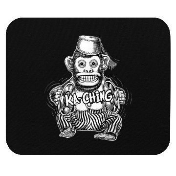 Discover Vintage Evil Monkey Toy Mouse Pads