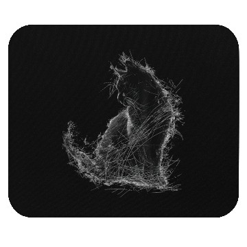 Discover Abstract Animal Drawing Graphic Mouse Pads