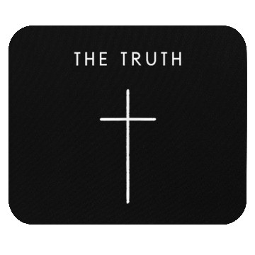 Discover Truth Cross Minimalist Christian Religious Mouse Pads
