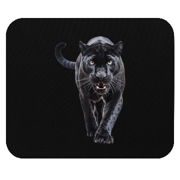 Discover panther walking lovers leopard Mouse Pads