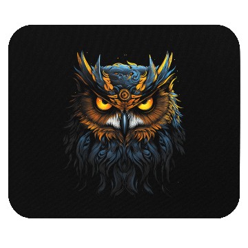 Discover Artwork Fantasy Owl Bird Mouse Pads