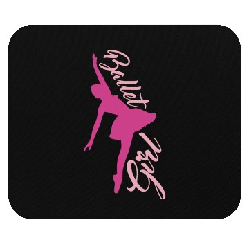 Discover Ballet Dancer Girl Mouse Pads