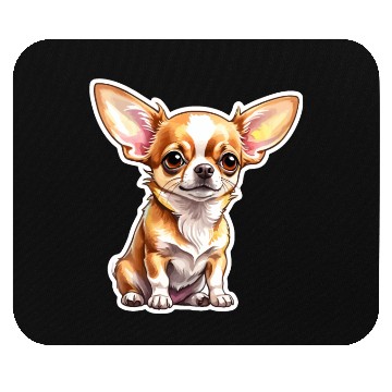 Discover Chihuahua Watercolor Mouse Pads