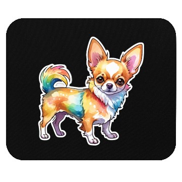 Discover Chihuahua Watercolor Mouse Pads