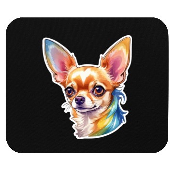 Discover Chihuahua Watercolor Mouse Pads
