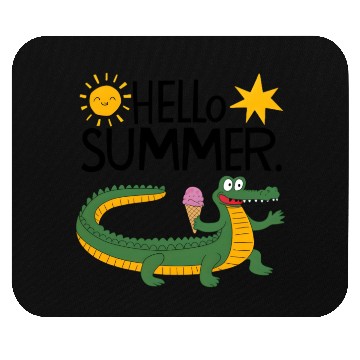 Discover Hello Summer Mouse Pads