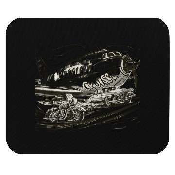 Discover Bold Fantasy Flyer Mouse Pads