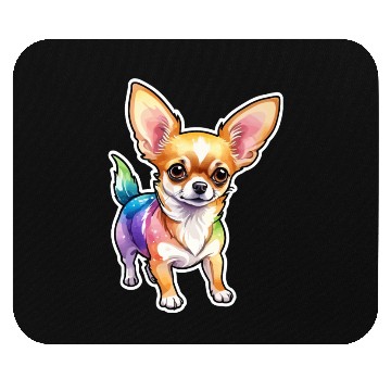 Discover Chihuahua Watercolor Mouse Pads