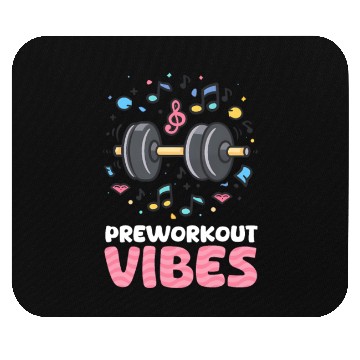 Discover Pre Workout Preworkout Vibes Mouse Pads