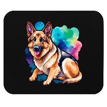 Discover German Shepherd Watercolor Mouse Pads