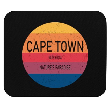 Discover Cape Town Souvenir Nature's Paradise Mouse Pads