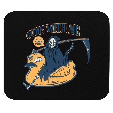 Discover Death Duck Pool Mouse Pads