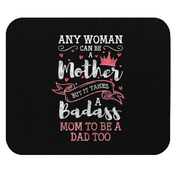 Discover Single Parent Child Responsibility Mother's Day Mouse Pads