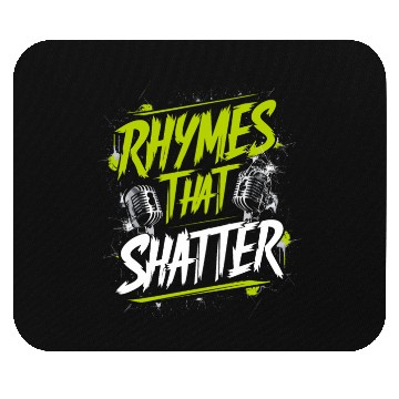 Discover Epic Lyrical Battle of the Titans: Hip Hop Rap Mouse Pads