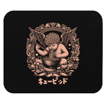 Discover Cupid eatling ramen japan Mouse Pads