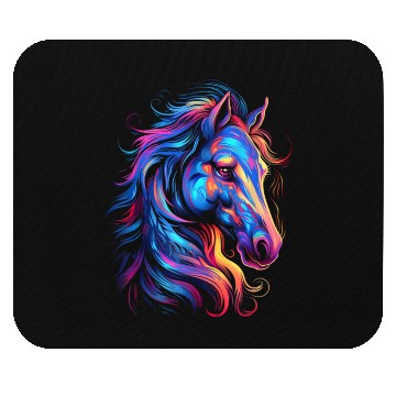 Discover Horse Beautiful Graphic Mouse Pads