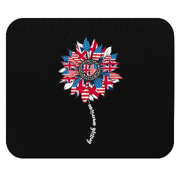 Discover American British America Britain Mouse Pads
