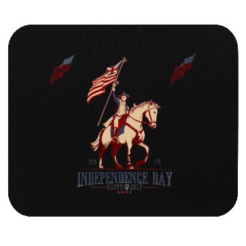 Discover tism, USA culture, a horse, and George Washington: Mouse Pads