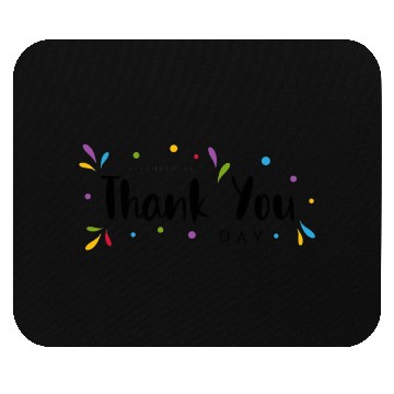 Discover International Thank You Day Celebration Mouse Pads